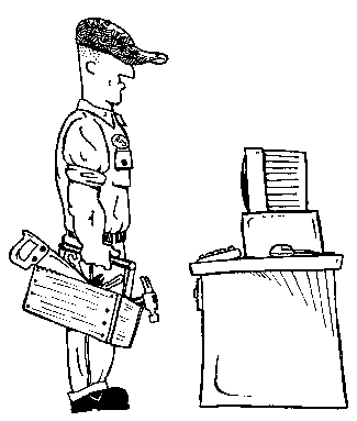 Roy, the computer technician.
