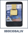 AN-8800308ALW - Anson Engravable Money Clip Wallet Combination. Anson USA. Copyright Anson