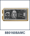 100 Dollar Bill Anson Mens Jewelry Accessories Money Clip. Crafted in the US with attention to detail. Traditional designs with contemporary styling. Each money clip features double spring action for a secure hold. 22 karat gold electroplate or rhodium electroplate money clips. Anson USA. Copyright milnejewelry.com
