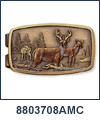 AN-8803708AMC - Enamel Deer Anson Money Clip. Anson USA. Copyright Anson and Milne Jewelry