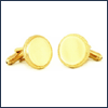 AN-88101508ACL - Anson Engravable Beaded Edge Cufflinks. Anson USA. Copyright Anson and Milne Jewelry