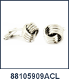 AN-88105909ACL - Anson 4 Wire Knot Cufflink Set. Anson USA. Copyright Anson and Milne Jewelry