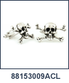 AN-88153009ACL - Anson Skull and Crossbones Cufflinks. Anson USA. Copyright Anson and Milne Jewelry