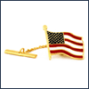 AN-88418408ATT - Anson American Flag Tie Tack. Anson USA. Copyright Anson and Milne Jewelry