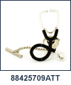AN-88425709ATT - Anson Stethoscope Tie Tack. Anson USA. Copyright Anson and Milne Jewelry