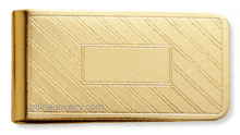 AN-8859708MC - Anson Etched Lines Engravable Money Clip. Anson USA. Copyright Anson and Milne Jewelry