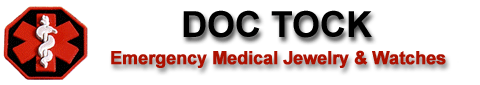 Doc Tock Medical Alert ID Watches. Your Personal Medical Information With You At All Times.