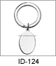 IDHQ Men's Jewelry Accessories Stainless Steel Engraveable Key Ring. Oval satin finish solid stainless steel construction key ring; engraveable on both sides. Copyright milnejewelry.com