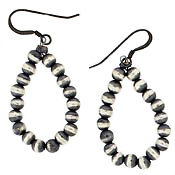 SM-ER832 Classic 4mm Sterling Silver Bead Earrings. Copyright Milne Jewelry