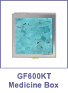 SM-GF600KT Kingman Turquoise Medicine Box. Copyright Milne Jewelry