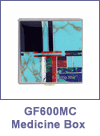 SM-GF600MC Mosaic Inlay Medicine Box. Copyright Milne Jewelry
