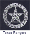 Texas Rangers Wild West Law Enforcement Badges. These replica badges are cast from a tin and zinc alloy, using molds made from the original, authentic badge, and has a pin soldered on the back. Special care and attention has been given to retaining every minute detail of the original badge. Copyright Milne Jewelry Company.