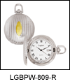 LGBPW-805 Iconic Classic Date Calendar Pocket Watch. Copyright Milne Jewelry.