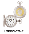 LGBPW-829R Maverick Old West Legere Pocket Watch. Copyright Milne Jewelry.