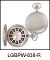 LGBPW-838R Retro Art Deco Pocket Watch. Copyright Milne Jewelry.