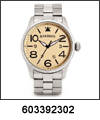 SP-603392302 Speidel Men's Aviator Inspired Pilot Stainless Steel Band Watch. Copyright Speidel & Milne Jewelry.