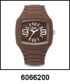 SP-6066200 Speidel The Splash Unisex Brown Silicone Timepiece. Copyright Speidel & Milne Jewelry.