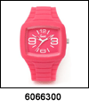 SP-6066300 Speidel The Splash Unisex Pink Silicone Timepiece. Copyright Speidel & Milne Jewelry.